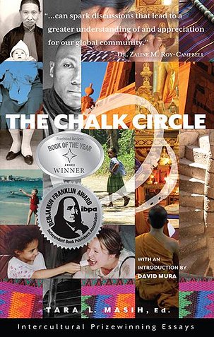 Book Cover: 'The Chalk Circle' Intercultural Prizewinning Essays by Tara L. Masih, Ed.